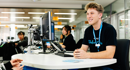 Application support sessions